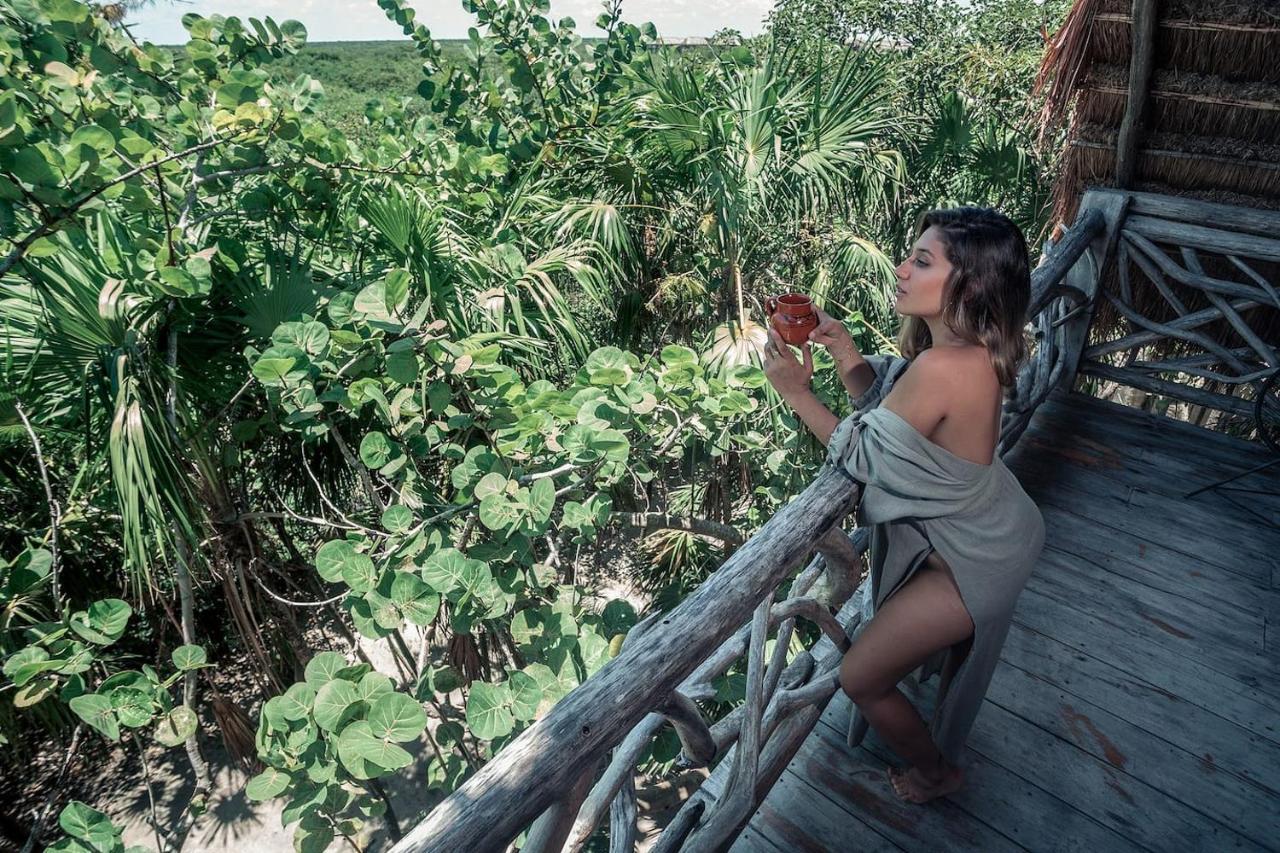 Hidden Treehouse Tulum Eco-Hotel エクステリア 写真
